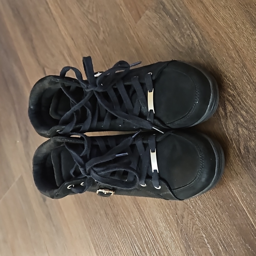Call it Springs Hight Top Suede Sneakers -Black